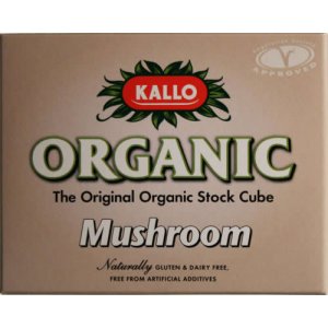 Kallo Mushroom Stock Cubes 66G